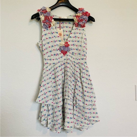 LoveShackFancy Shayna Mini Dress 2 NWT - Picture 4 of 8